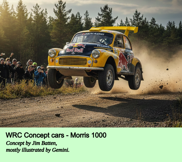 WRC Morris 1000 concept